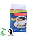 Sac de grains de café à soufflet latéral recyclable