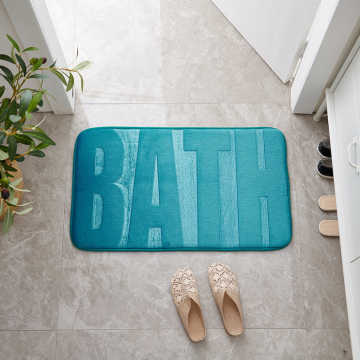 Bathroom toliet outdoor floor mat