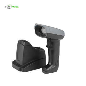 Scanner di immagini 2D palmare wireless con memoria stock