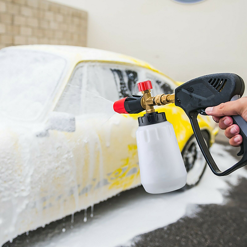 Schaumstoffscheibe Pistole Schneeschaum Lanze Flasche