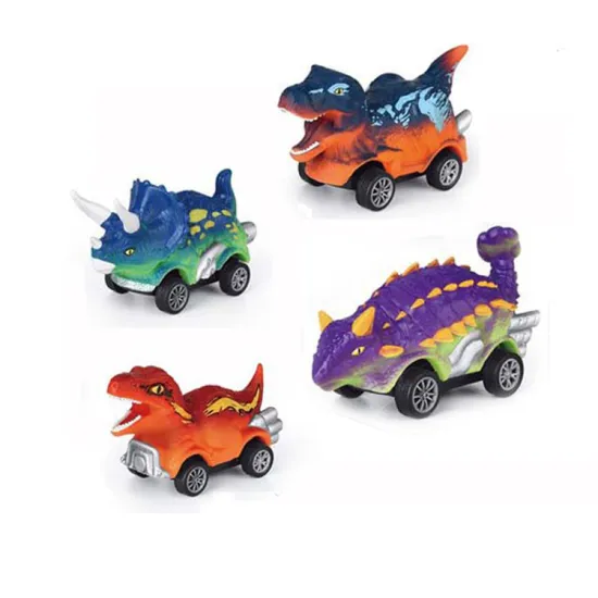 Boomerang Dinosaur Racing Toy Car and Truck Pull-Back Set: Explore Prehistoric Speed