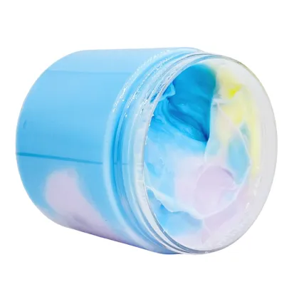 Hot Sale: Custom Whipped Pure Plant Soft Organic Vegan Rainbow Cream Lotion Moisturizing Body Butter