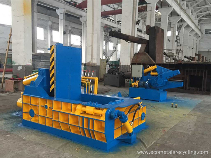 Hydraulic Aluminum Waste Scraps Chips Baler Compactor