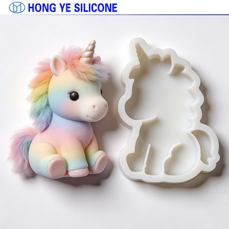 Condensation curing silicone mold rubber