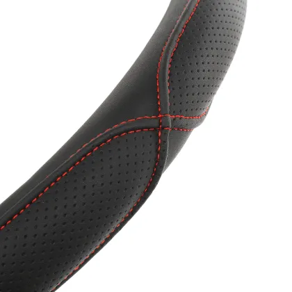 Leather Steering Wheel Covers with Car Logo