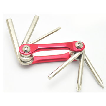 Portable 6-in-1 Bicycle Repair Tool - Multifunctional Bike Multi Tool