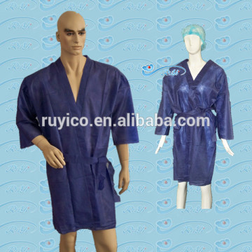 disposable nonwoven sauna gown