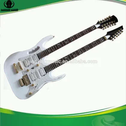 Double (two) Neck (head) Electric Guitar Musical Instruments
