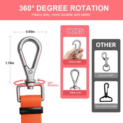 Durasoft Adjustable Hands-Free Waterproof Pet Dog Leash