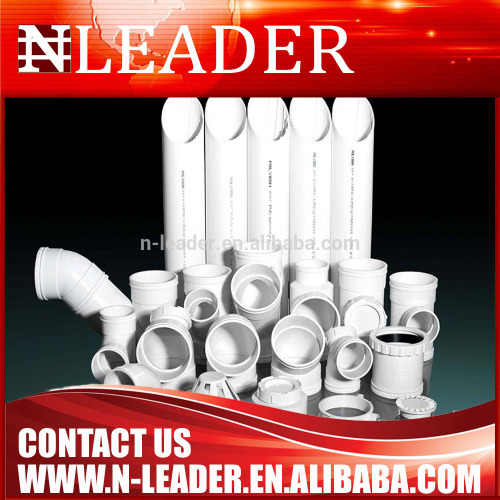 Plastic PVC Pipe Fitting three Ways Elbow For Model