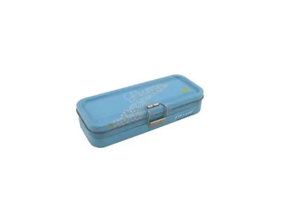 pencil case, pencil box, tin stationery case