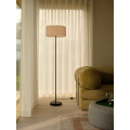Modern Pleated Shade Floor Lamp for Living Room