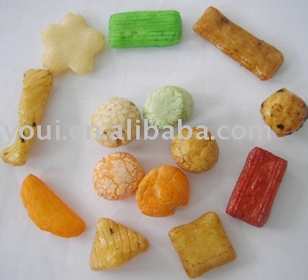 Rice Crackers and coated peanuts mix 16 (kosher)