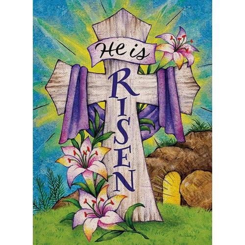 Factories Wholesale Polyester Garden Flag