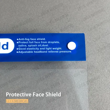 Clear Anti-Fog Face Shield Adjustable Headband