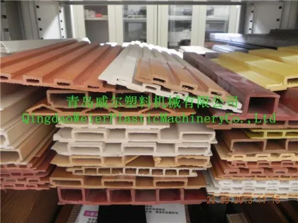 Greener Ecological floor wood plastic machine