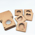 Kraft Natural Corrugated Box with Window Die Cut