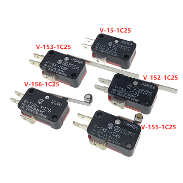 Small Stroke Limit Micro Switch V-15 Series Silver Contact Searches