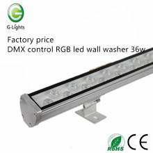 Заводская цена DMX RGB светодиодная настенная шайба 36 Вт