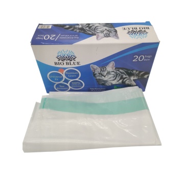 High Quality Drawstring GRS Recycle Cat Litter Box Liner - Extra Large Pan Liner Bags