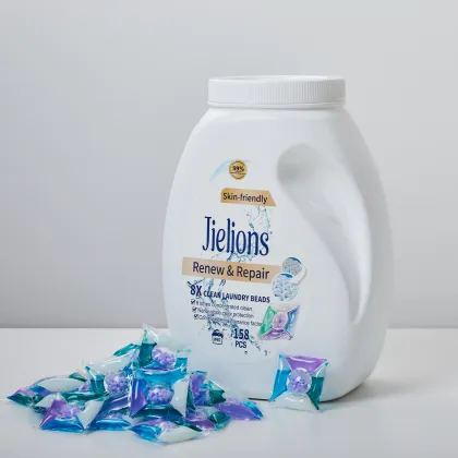 Five-Cavity Laundry Detergent Pods - 11g Eco-Friendly Gel Pods