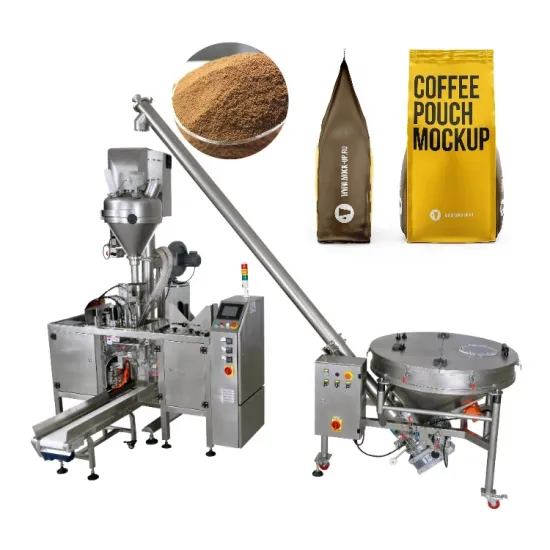 Vertical Linear Automatic Coffee Powder Packaging Machine for 250g and 500g Quantities