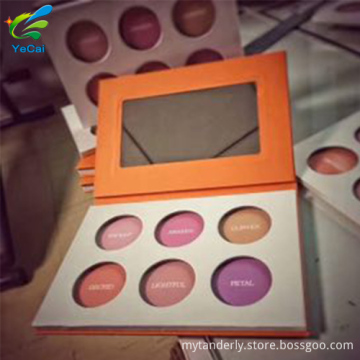 Free sample high quality cosmetic makeup palette empty private label eyeshadow palette