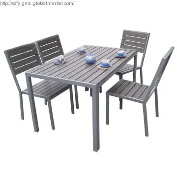 Outdoor Furniture, PS Wood Garden Dining Set