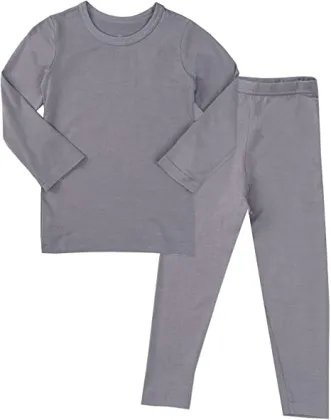 Kids Unisex Comfortable Breathable Base Layer Clothing Sets
