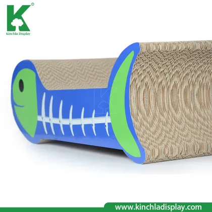 Fish Shape Cardboard Cat Scratching Board