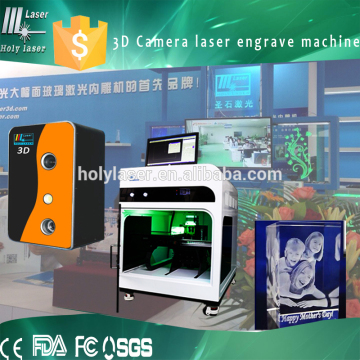 3d camera portrait with 3d laser crystal engraving machine HSGP-3000