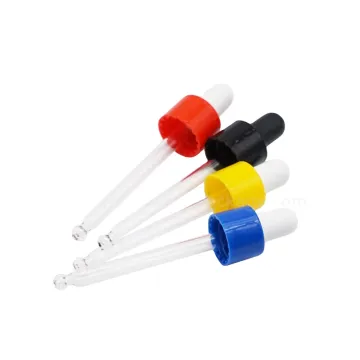 Essential Plastic Dropper Cap With Glass Pipette 13/410