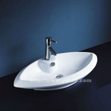 YB-043 counter top ceramic wash basin