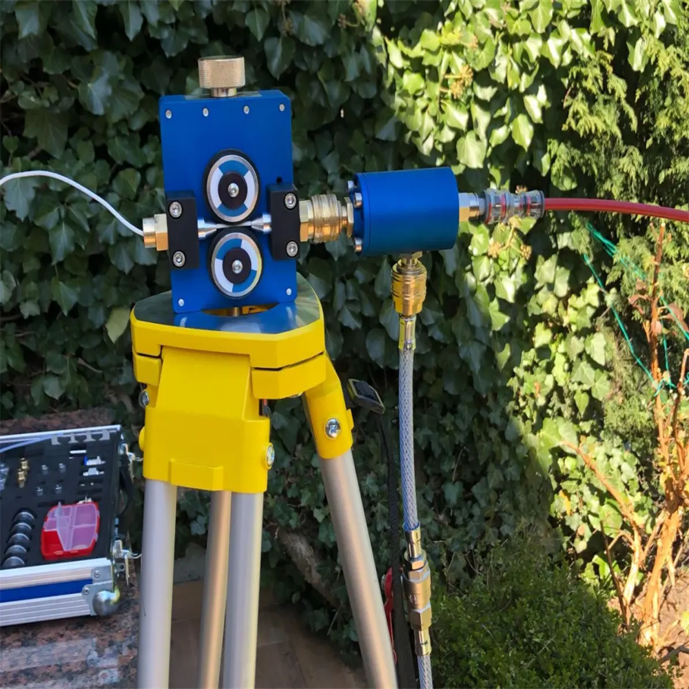 air blown fiber installation