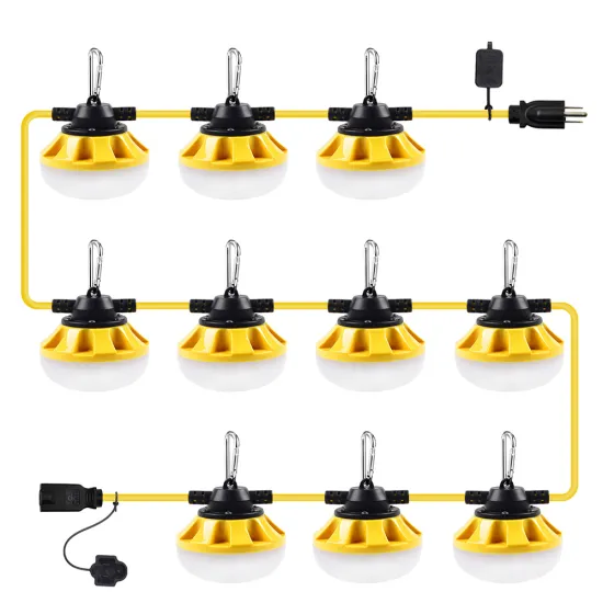 Hotselling ETL Listed 100FT 100W 14000lm IP65 Waterproof Shockproof String Lights