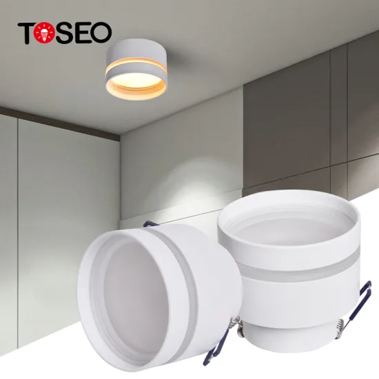 Aluminum GX53 LED Ceiling Downlight Housing and Fixture