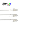 Super hell diffuse weiße LED 3mm Diode 6000-7000k