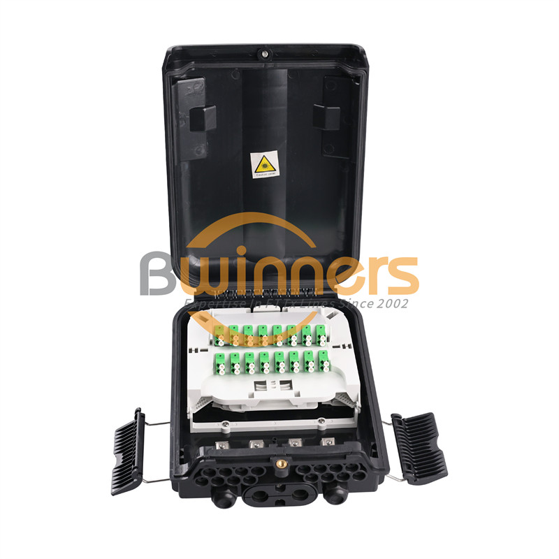 caja distribución fibra óptica