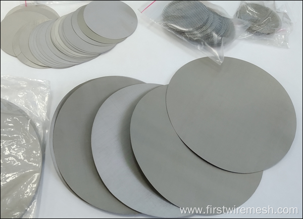 Stainless Steel Wire Mesh Filter Disk and piece