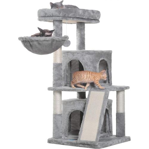 41.34 inches Cat Tree with Scratching Board