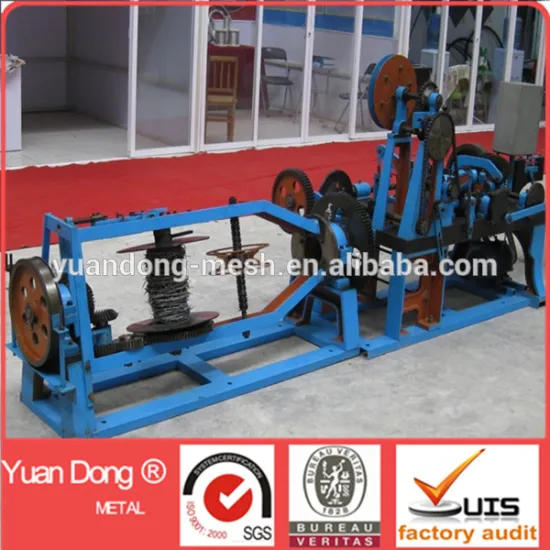 cheap barbed wire making machine (double strand twisting)