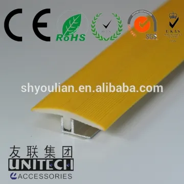 Wood Flooring Aluminum based Plastic PVC Connecting Trim
