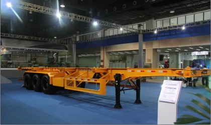 DongFeng 3-Axle Flat Bed Semi-trailer