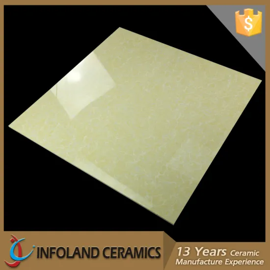 Pilates Double Loading Yellow Polished Porcelain Tile