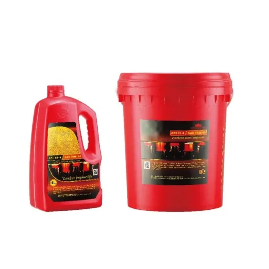 High Mileage Diesel Engine Oil CI-4 10W-40 Synthetic Blend