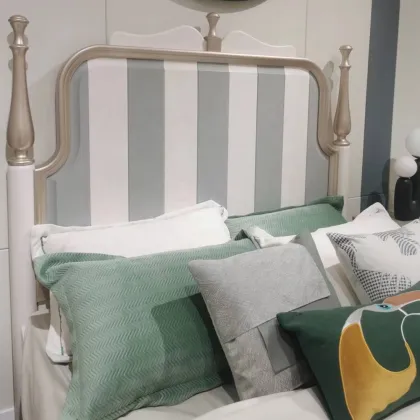 Factory Direct Princess Kids Bed: Modern Luxury Solid Wood Bed for Children