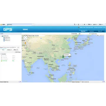 Human GPS Tracking Software with Free Online Google Map
