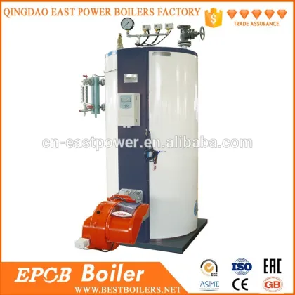 Vertical Industrial Gas Boiler Steam Boiler 500kg