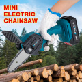 4inch Removable Mini Pruning Electric Chainsaw Woodworking