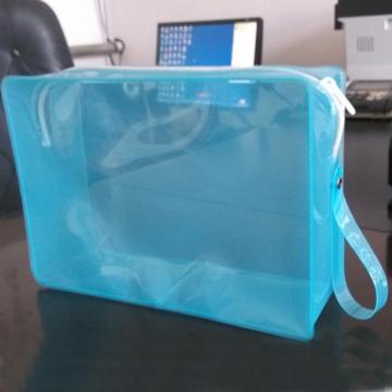 Customized logo and color printed pvc shopping bag